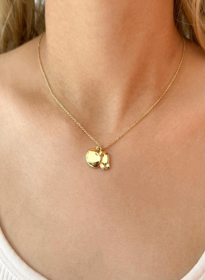 Sanyaa 14K Gold Capybara Pendant Necklace for Friends Sister Birthday Christmas Gifts (Capybara) - Image 5